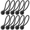 minkissy 20pcs 4mm Plastic Ball Bungee Cord 10cm Length Tarp