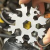 20 in 1 Snowflake Multi Tool,Cool Christmas Stocking Stuffer, Durable