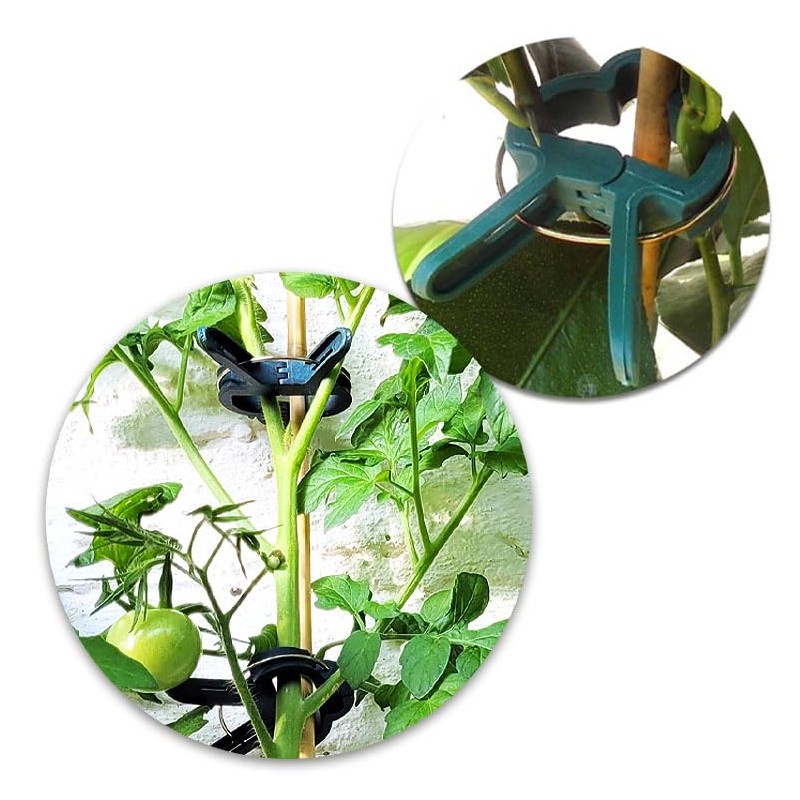 Plant Clips Pack of 100 Sturdy Clips Plant Clips (Small