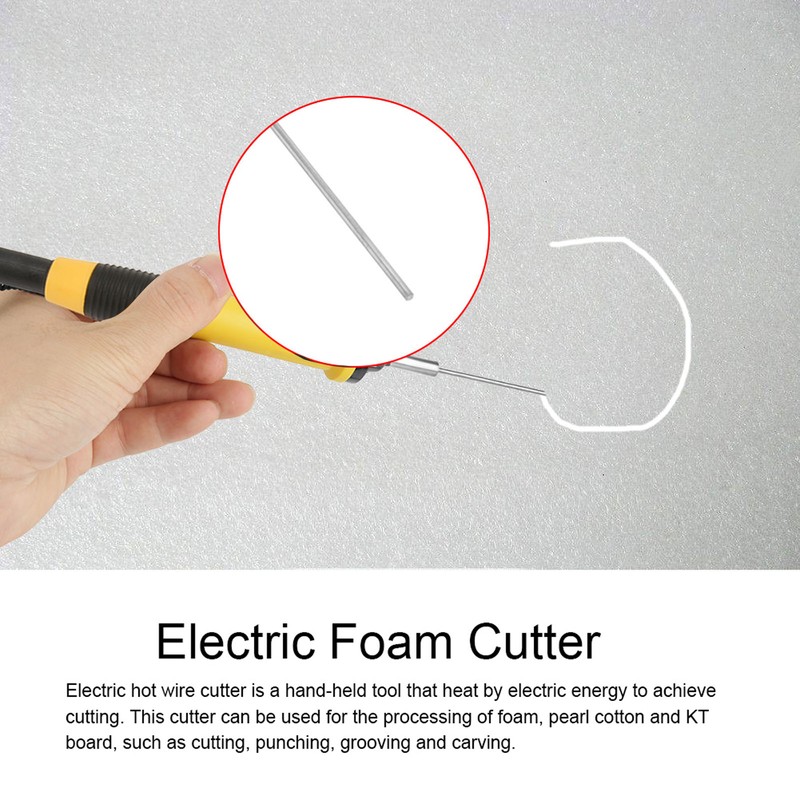 Foam Cutter 36W 50Hz Anti Scald Silicone Handle Temp Control