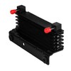 HDBUBALUS Motorcycle Oil Cooler Radiator Fit for Harley Touring Road