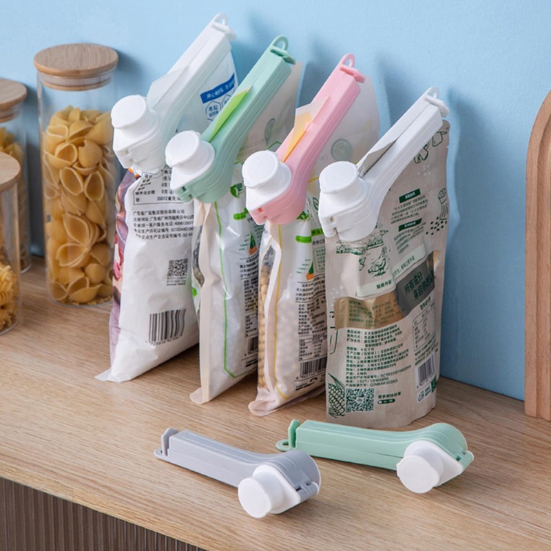 FJYXCHENXM Food Storage Sealing Clips with Pour Spouts, 4 PCS