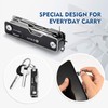 BIBURY EDC Multitool, 10 in 1 Pocket Size EDC Key