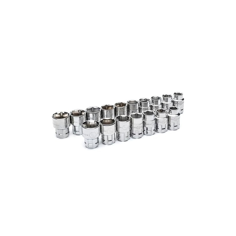 Gearwrench, 25 piezas 1/5.1 cm Drive (30 mm) Pass Thru