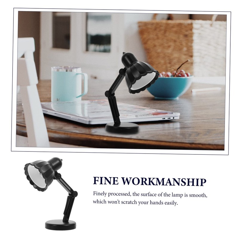 Operitacx Elegant Leaf Lamp Led Tabletop Night Light Soft Studying