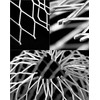 QWORK® 4 Pack Aluminum Gutter Guards, Expandable Aluminum Screen Filter,