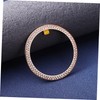 TEHAUX Rhinestone Watch Case Ring Protector for Watch Elegant Bling