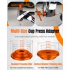 Pawfly Bicycle Headset Press Tool, Bike Headset Bearing Press-in Tool