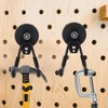 2pcs Heavy Duty Magnetic Garage Hooks, Large Strong Magnetic Tool
