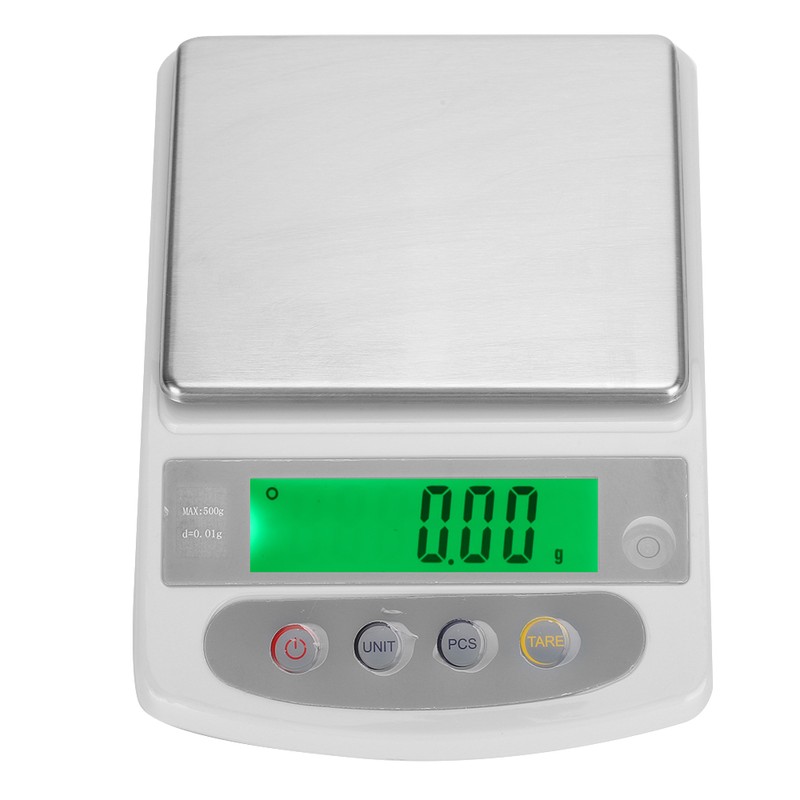 500g/0.01g Digital Jewelry Scale Mini Portable Electronic High Precision Gram