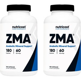 Nutricost Nutricost ZMA 180 Capsules (2 Bottles)