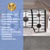 5 Pack AEZ73293801 Burner Control Stove Knobs Replacements Compatible with