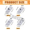 Tanstic 40Pcs M6 M8 M10 M12 Strut Channel Nuts without