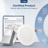 Amico 12 Pack 5 Inch 5CCT Ultra-Thin LED Canless Recessed