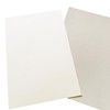 White Cardboard A6 (Gray Back) 50 Sheets Thickness 0.02 inches