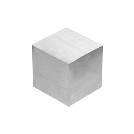 PATIKIL 30x30x30mm Steel Bench Block, Steel Block Metal Bench Block No Holes Matched Hardened Steel Flat 123 Blocks Precision Ground Milling for Jewelry Making Stamping Tool, Square