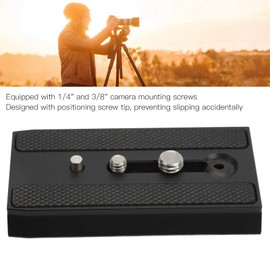 Quick Release Plate,Camera Tripod Mounting Plate for Manfrotto 501HDV 503HDV 701HDV MH055M0‑Q5,Quick Release Sliding Plate Camera Mount