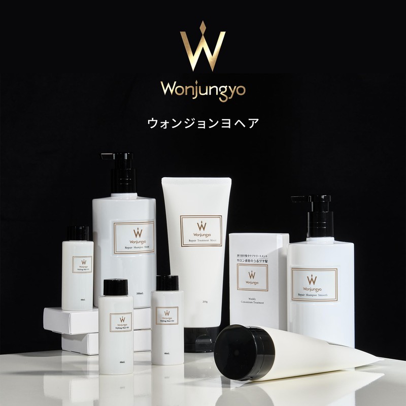 Wonjungyo Repair Shampoo Treatment [Smooth] Pair Set | White Bloom