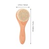 Alasum Wool Baby Hair Brush Set Wooden Hair Comb Massage