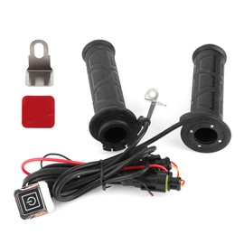 Yctze 7/8 inch removable heated grip covers motorcycle heated grip sport heated handlebar grips 3-speed temperature adjustable heated warmer grips universal BikeMaster heated grips