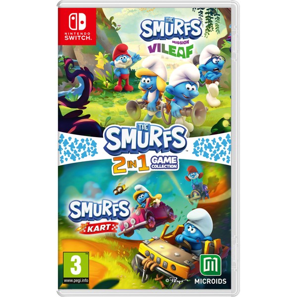 MICROÏDS Smurfs 2 in 1 Game Collection