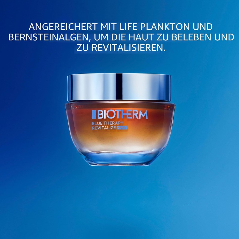 Biotherm Blue Therapy Revitalize Night Cream with Brown Algae Extract