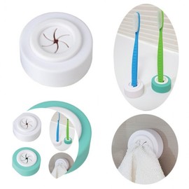 Multi-purpose rack, non-perforated bathroom towel rack Mint bathroom towel rack 4ea