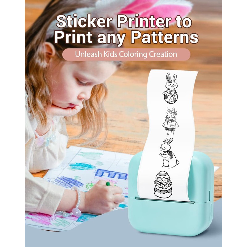 Phomemo M02X Pocket Printer, Mini Thermal Printer Inkless, Portable Small