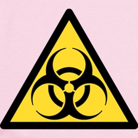 CafePress Biohazard Baby Infant Bodysuit Cute Infant Bodysuit Baby Romper Petal Pink