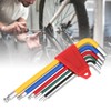 6PCS Aluminium Alloy Colorful Corrosion Resistance Bike Internal Hex Wrench