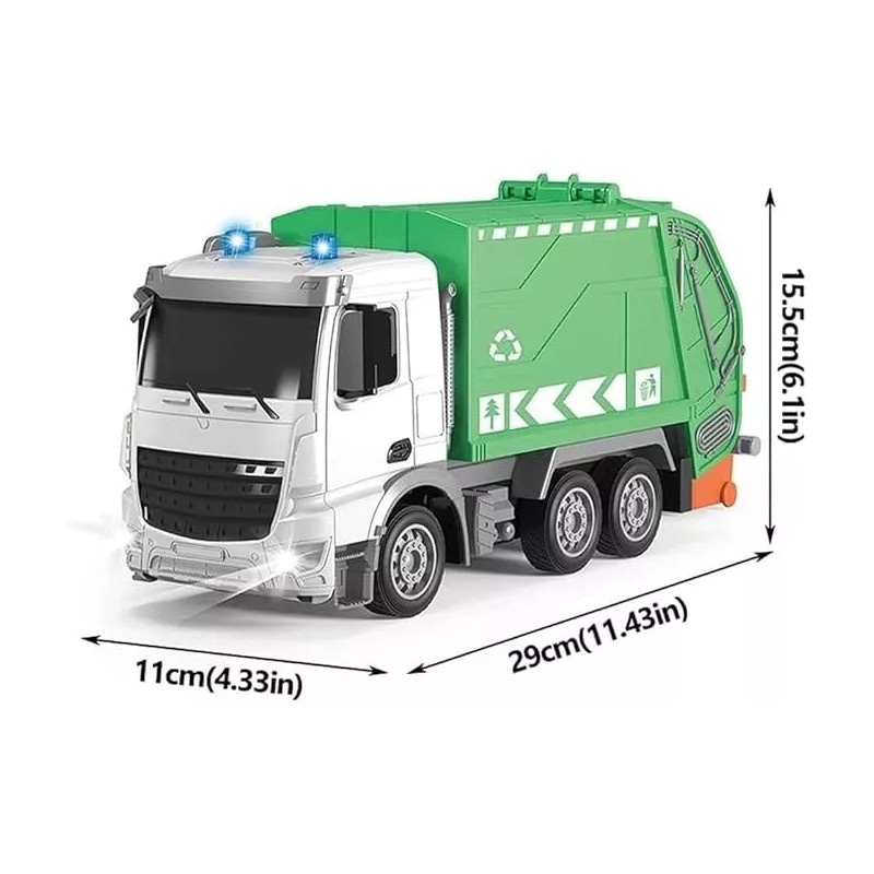 unomi Remote Control Garbage Truck-Eco-Frie