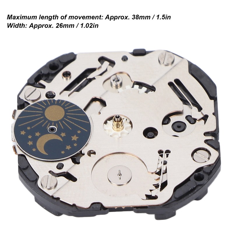 Professional VX3H Alloy Watch Movement Precise Watch Quartz Movement Replacement