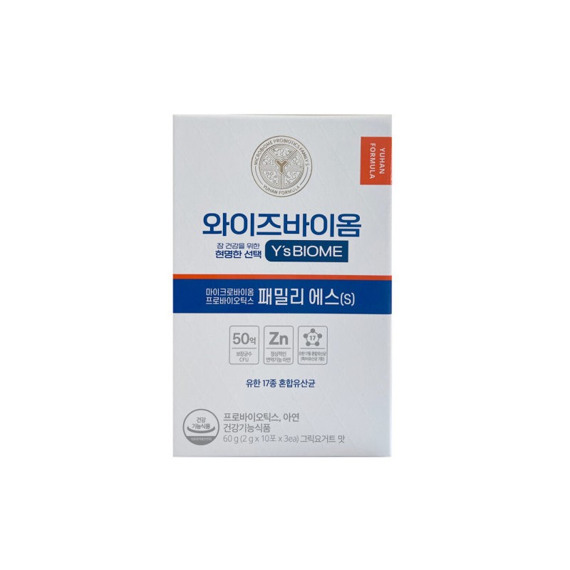 WiseBiome 와이즈바이옴 패밀리 에스 2g x 30포 / 써클 WiseBiome