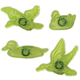 JEM 115AW008 Wild Ducks Fondant Cutter (Set of 4), Standard