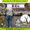 WHCDSTGJ Metal Anti Climb Spikes for Fences and Walls, Effectively