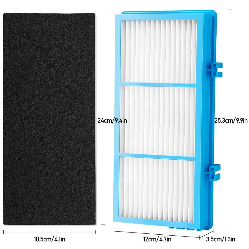 Gudotra 4 Pack Replacement AER1 Filters for Holmes AER1 and