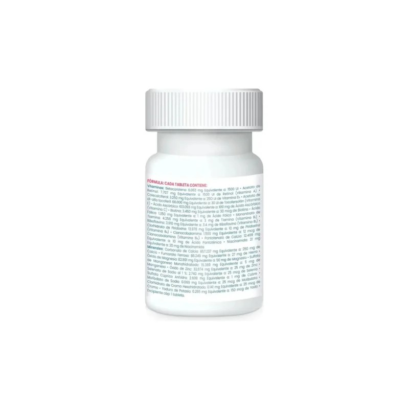 Suplemento Multivitamínico Nestlé Materna Frasco 30 Tabletas