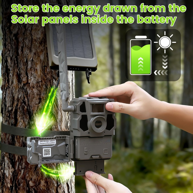 New Reveal Lipo Lithium Battery 5 Packs Rechargeable Hunting Camera