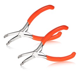 SPEEDWOX Pliers, Finishing Pliers, 6 Levels, Set of 3, Round Pincers, Wire Loop Pliers, Metal Pliers, Flat Pliers, Nylon Cover, Curved Claw Yat Crimp Tool, Fasteners, Beads, Crafting Accessories, Tools for Crafts