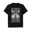 Classic Vintage Rock 'n Roll Music Guitars Gift T-Shirt