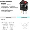20Pcs Rocker Switch 3 Pin 2 Position 12V Toggle On
