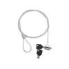 Wumio Security Wire, Keyed, 3.3 ft (1.1 m), Compatible with