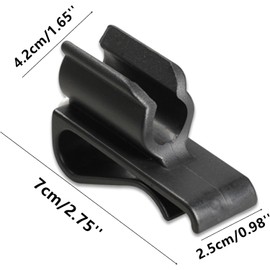 Golf Club Organizer Clip Set - 4Pcs Putter Clamp Holder for Bag Organization