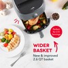DASH Tasti-Crisp™ Electric Air Fryer Oven, 2.6 Qt., Grey –
