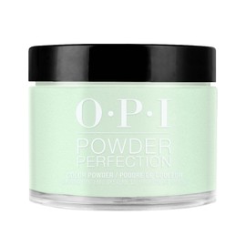 OPI Powder Perfection AppointMINT Confirmed | Sheer Pastel Mint Shimmer Nail Dipping Powder | OPI'm Dreaming Collection
