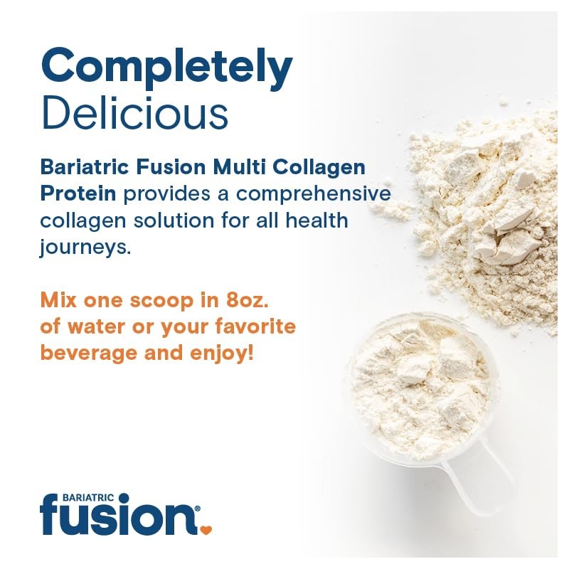 Bariatric Fusion Unflavored Multi Collagen Protein Powder | Hydrolyzed Collagen
