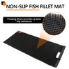 AFEISOL 32 Inch Non Slip Fish Fillet Mat Heavy Duty