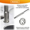 Teocpai M10 x 1mm Screw Tap and Die Set with