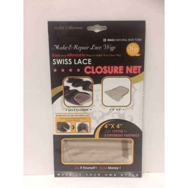 QFITT MAKE & REPAIR LACE WIG SWISS LACE CLOSURE NET