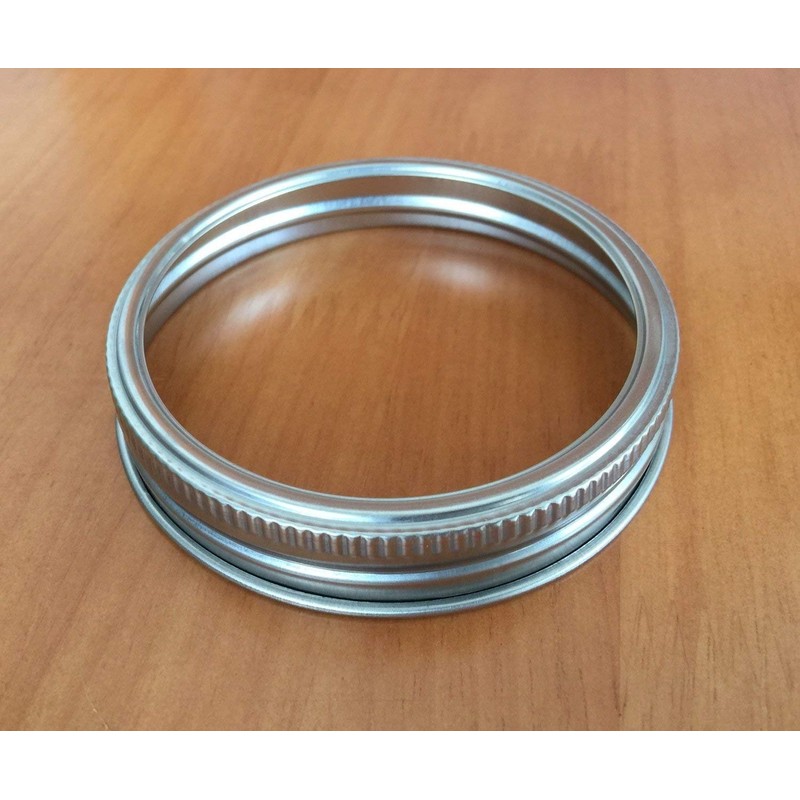 THINKCHANCES Food Grade and BPA Free Silver Stainless Steel Rust